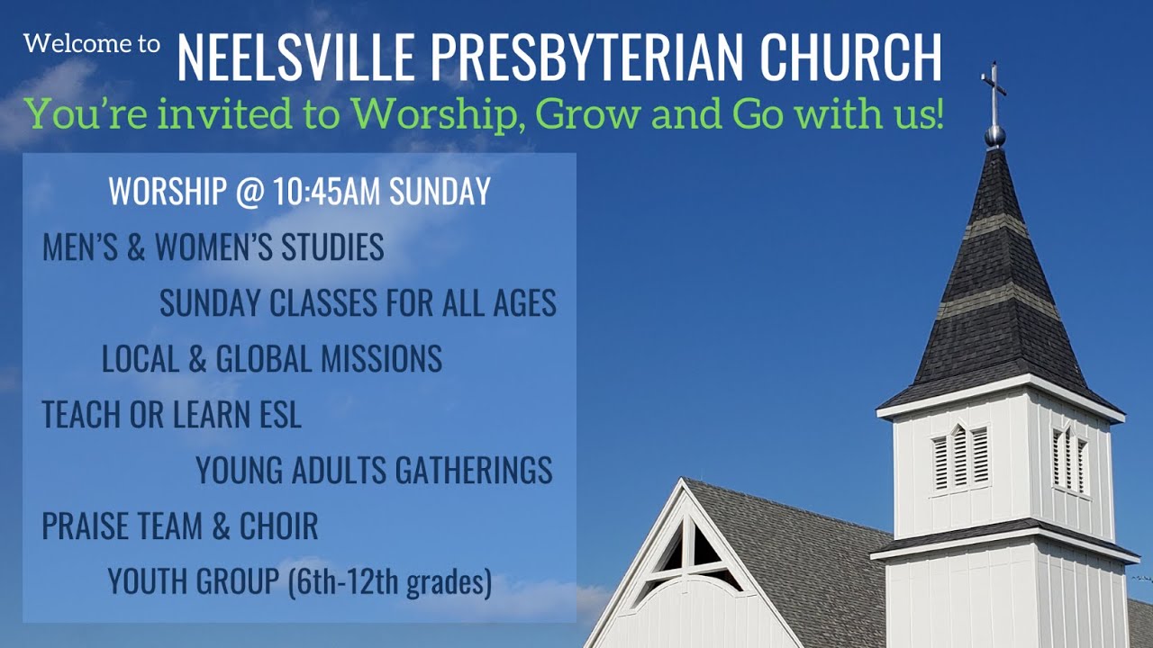 Welcome to Neelsville Presbyterian Church