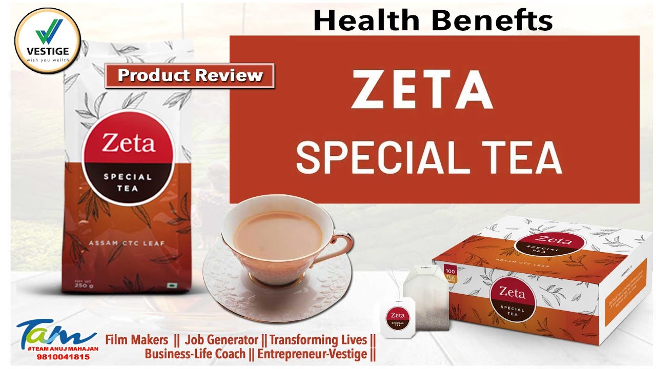 #Vestige: #Review of Zeta Special Tea || #Tea ☕Benefits || #Healthy #Demo  #NetworkMarketing