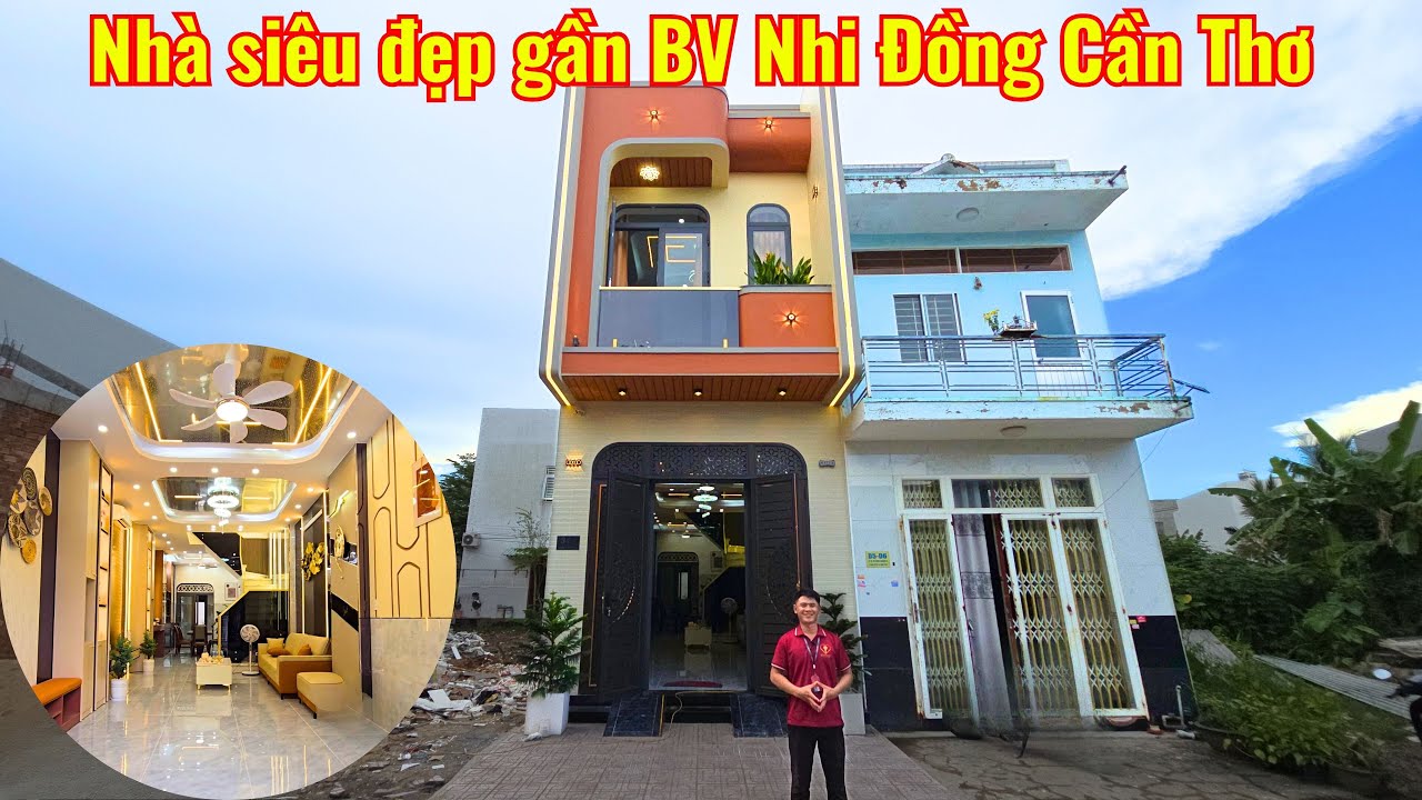 Căn nhà siêu đẹp gần bệnh viện nhi đồng Cần Thơ - Dọn vào là ở ngay | Nhà Đất Đại Điền