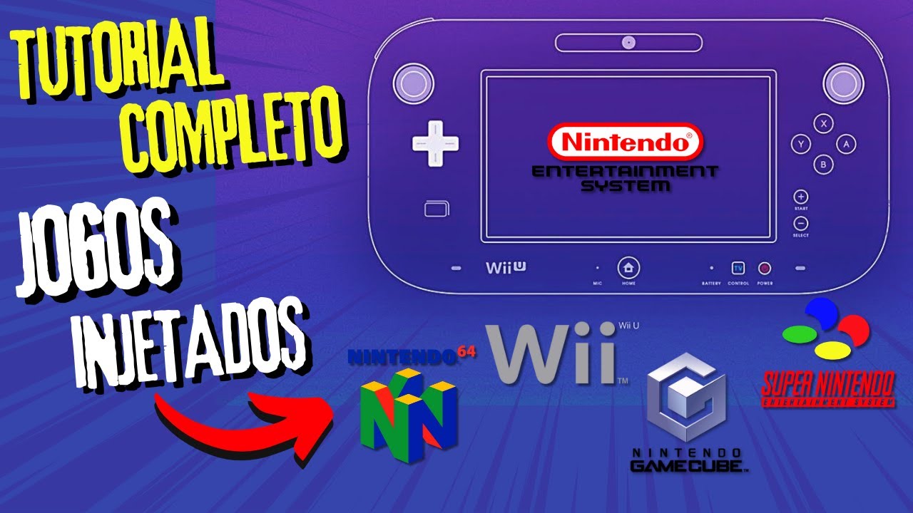Como Instalar Jogos do NGC, N64, SNES, NES no WIIU! | Casa do Bruxo
