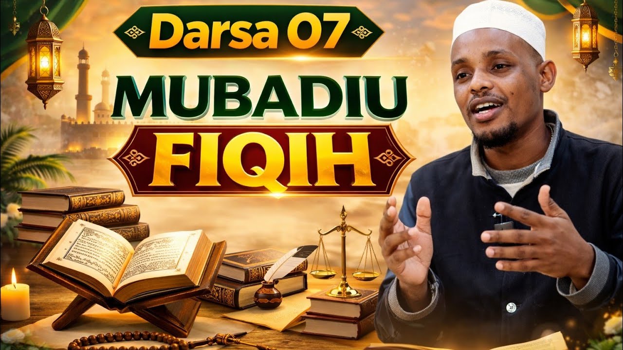 Darsa 07 | Mubadiu fiqih @Taqwamediamakambako 