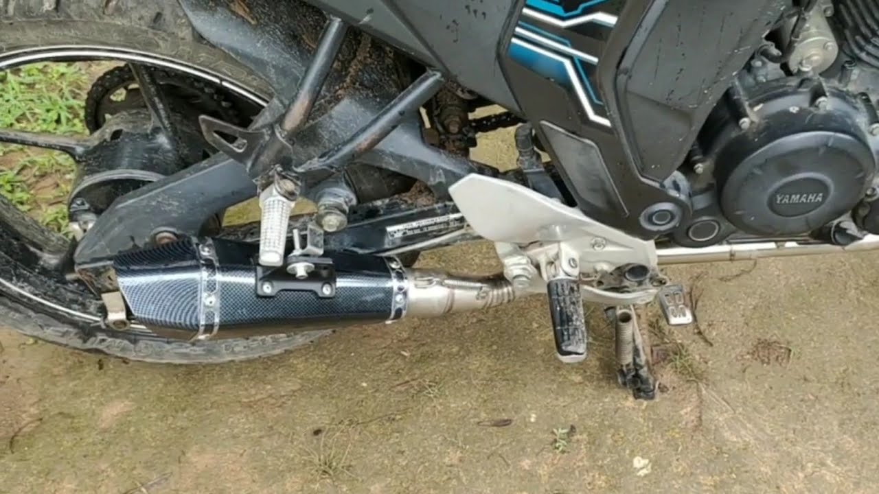 FZ-S Exhaust Modified 2020 || Exhaust for R15 V3 & FZ-S || Exhaust Unboxing, Fitting and Sound Test