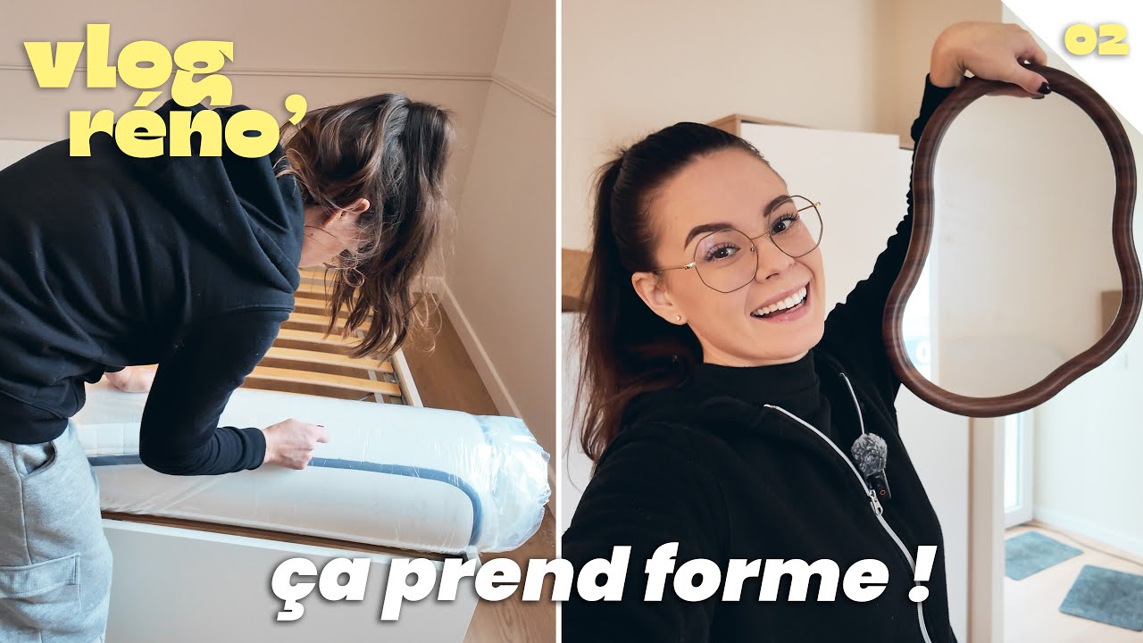 VLOG RÉNO 2・Meubles, déco... c'est la fin d'un appart ?!