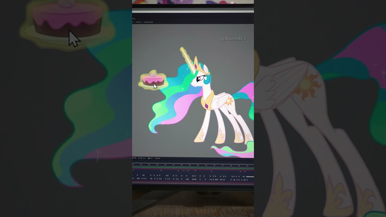 Celestia's Precious Cake #shorts