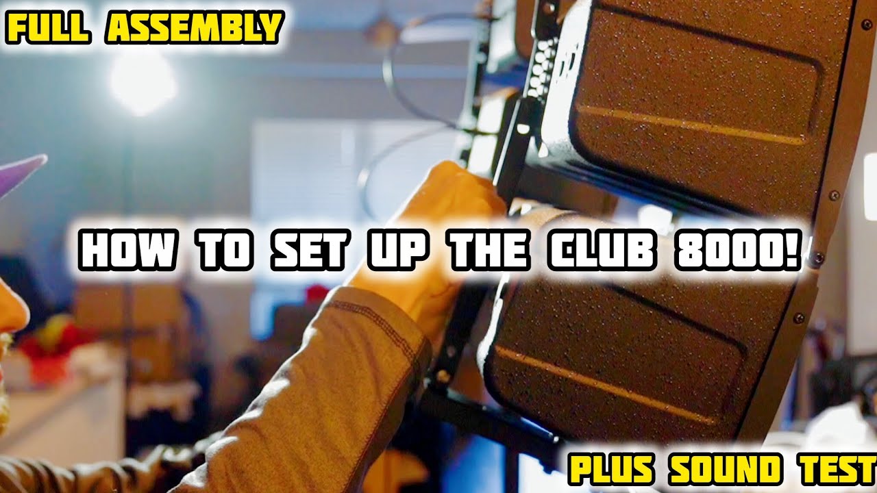 How to Set Up the Club 8000 PA System | Full Assembly & Sound Test
