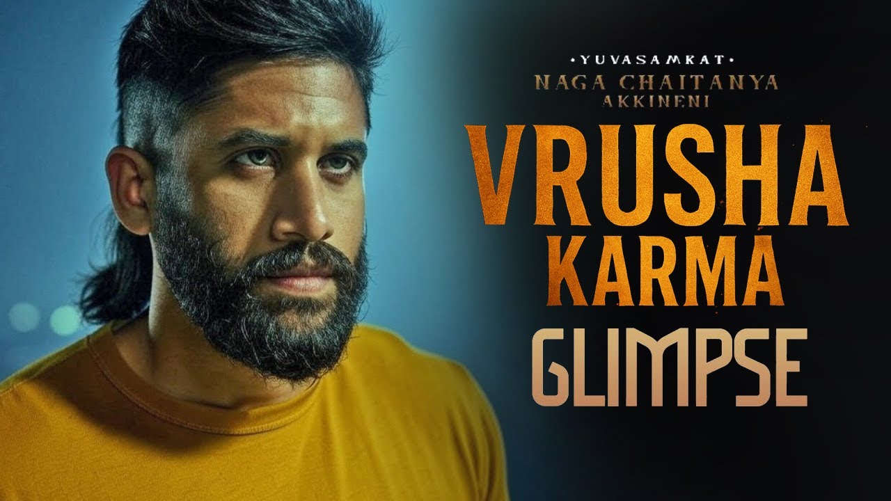 Naga Chaitanya Vrusha Karma Movie Official Teaser || Meenakshi Chaudhary || Karthik Dandu || MTB