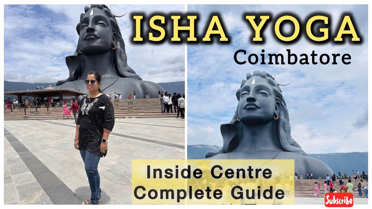 Adiyogi Coimbatore Travel Vlog || Inside Isha Centre complete tour || 1D Stay at Shivapadam Cottage 