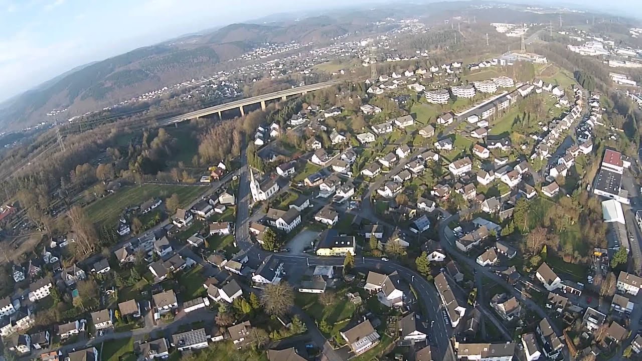 Über Oberbantenberg hinweg 08.03.2014