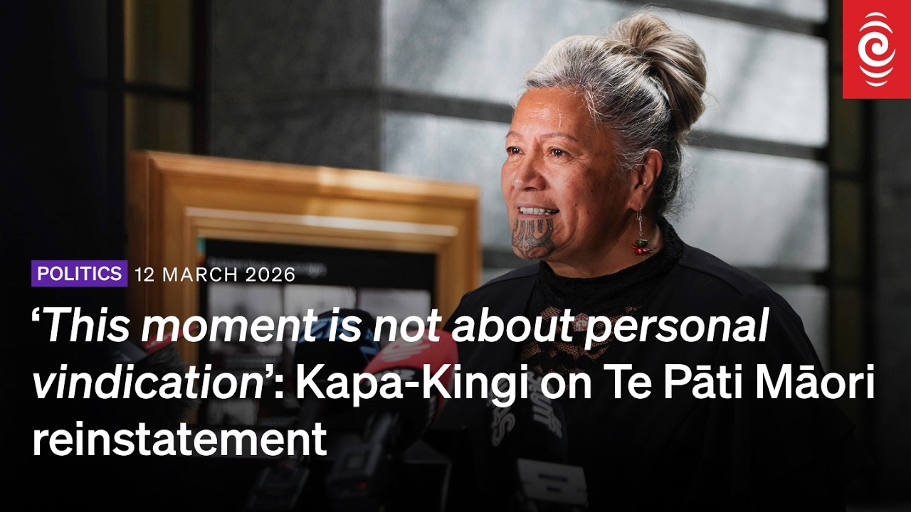 ‘This moment is not about personal vindication’: Kapa-Kingi on Te Pāti Māori reinstatement | RNZ