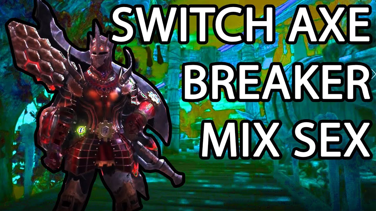 Part Breaker Switch Axe Blast Mixed Set Monster Hunter World