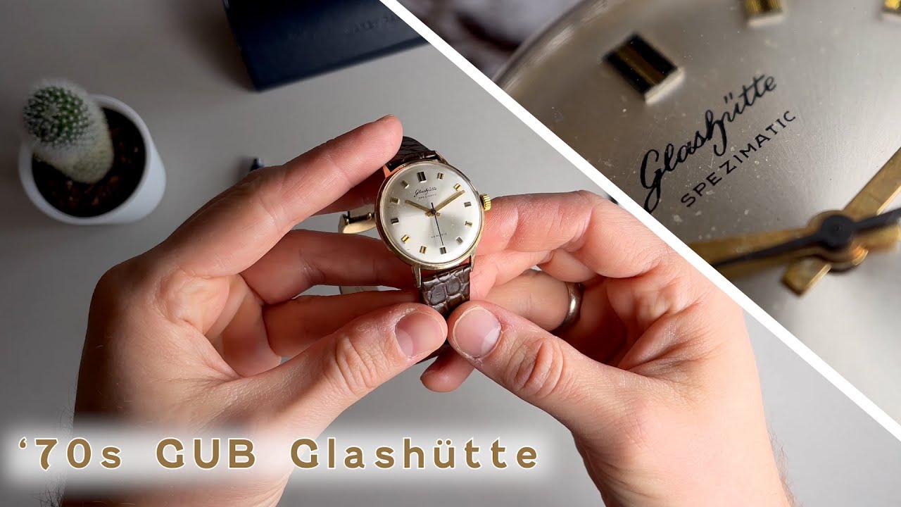 VINTAGE: German Elegance || 1970s GUB Glashütte