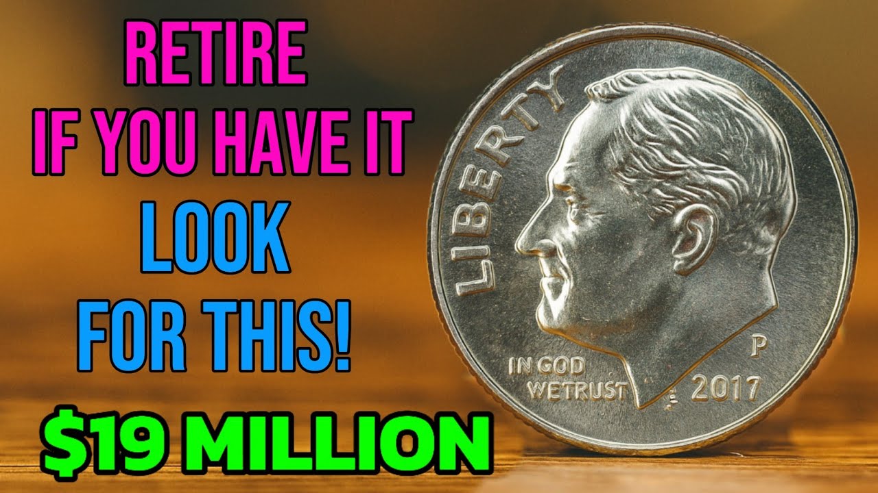 2017 Roosevelt Dime Worth BIG MONEY! Rare One Dime Coin United States Value Guide