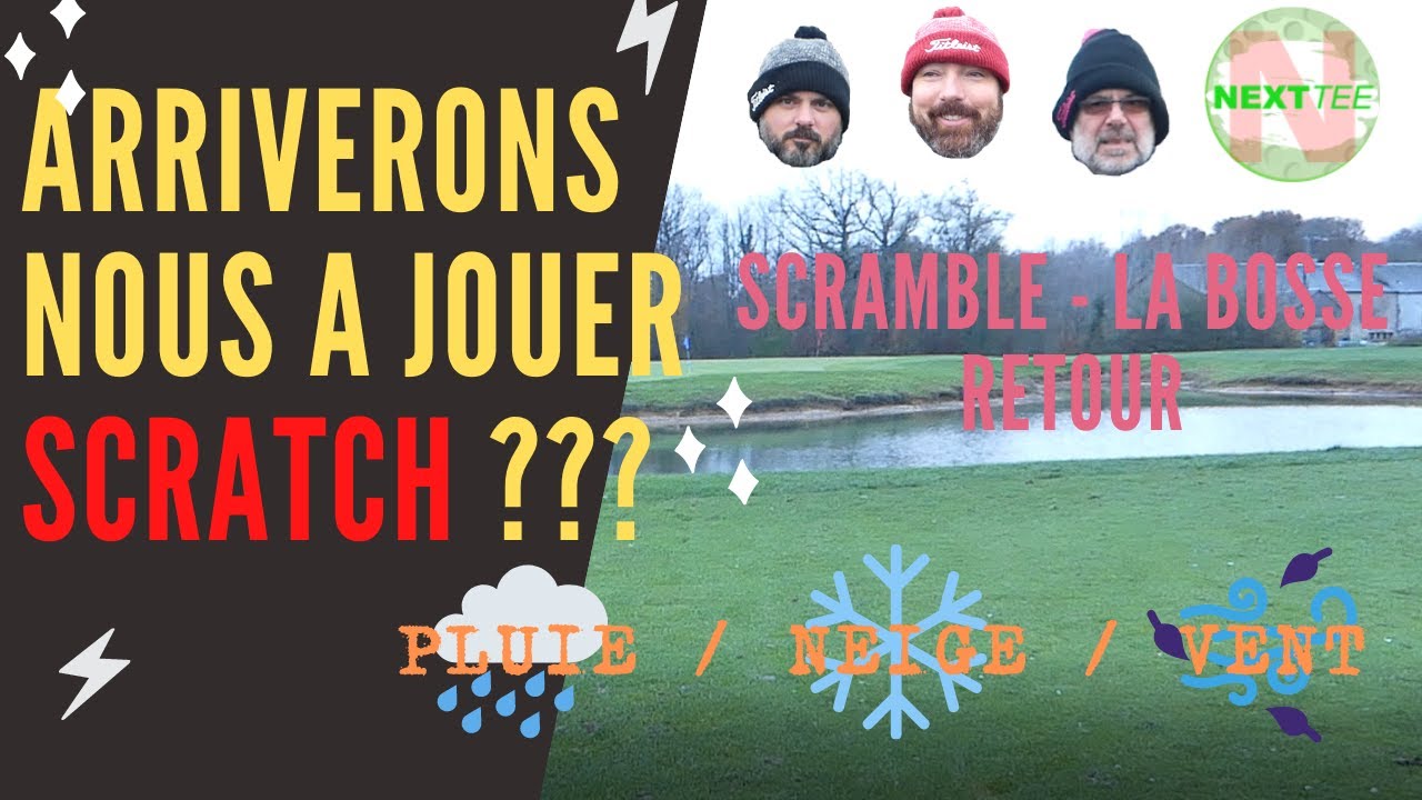 Golf de la bosse RETOUR - Arriverons nous à jouer SCRATCH ? Golfy #golf #vlog #parcours