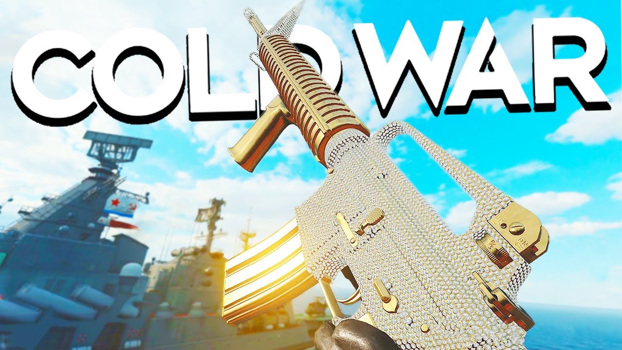 I Unlocked DIAMOND CAMO and its so BEAUTIFUL! (BLACK OPS COLD WAR)