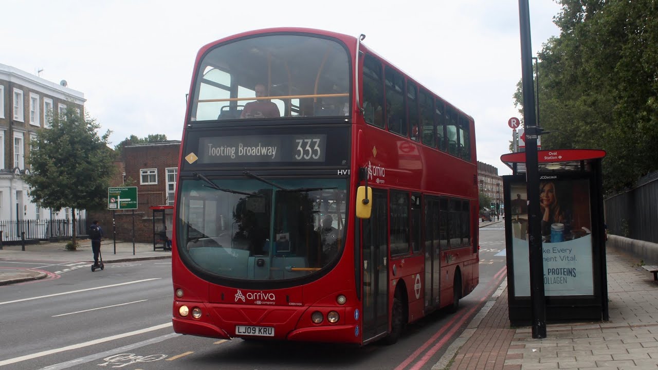 Arriva London (BN) Route 333 | Volvo B5LH Wright Eclipse Gemini 1 | LJ09 KRU HV1