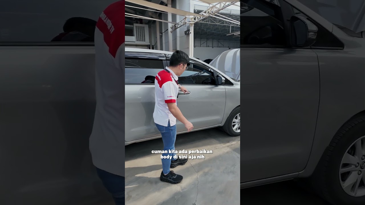 Inspeksi Innova yang baru masuk showroom