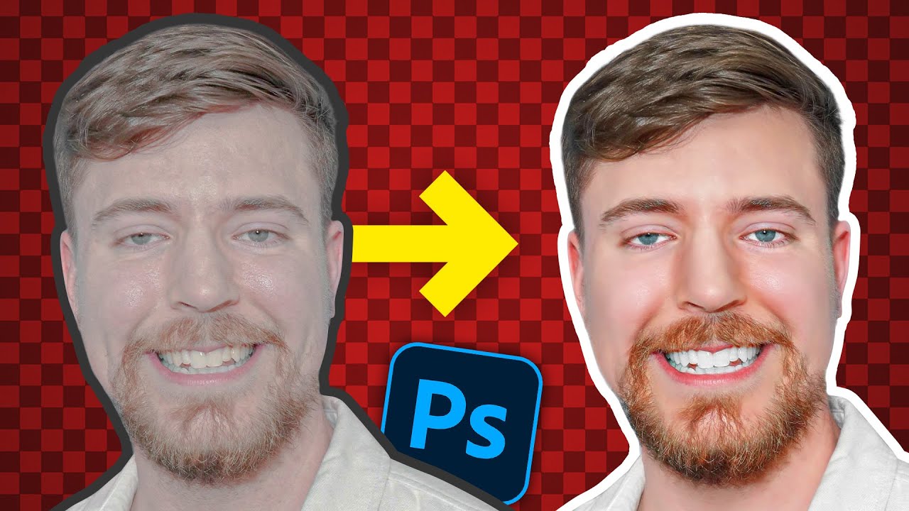MrBeast Thumbnail Face Effect (Photoshop Tutorial)