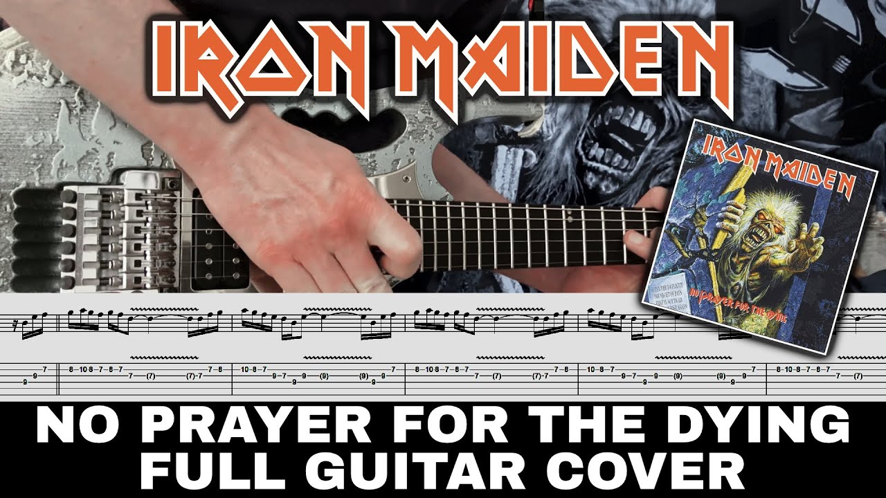 Iron Maiden:  No Prayer For The Dying | Somewhere In Time upgrade v1.666 (With Backing Track & TAB!)