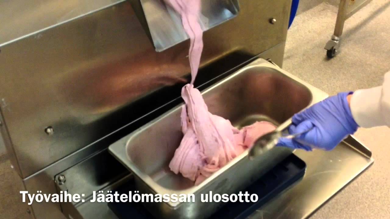 Jäätelön valmistus_Jäädytys ja vatkaus