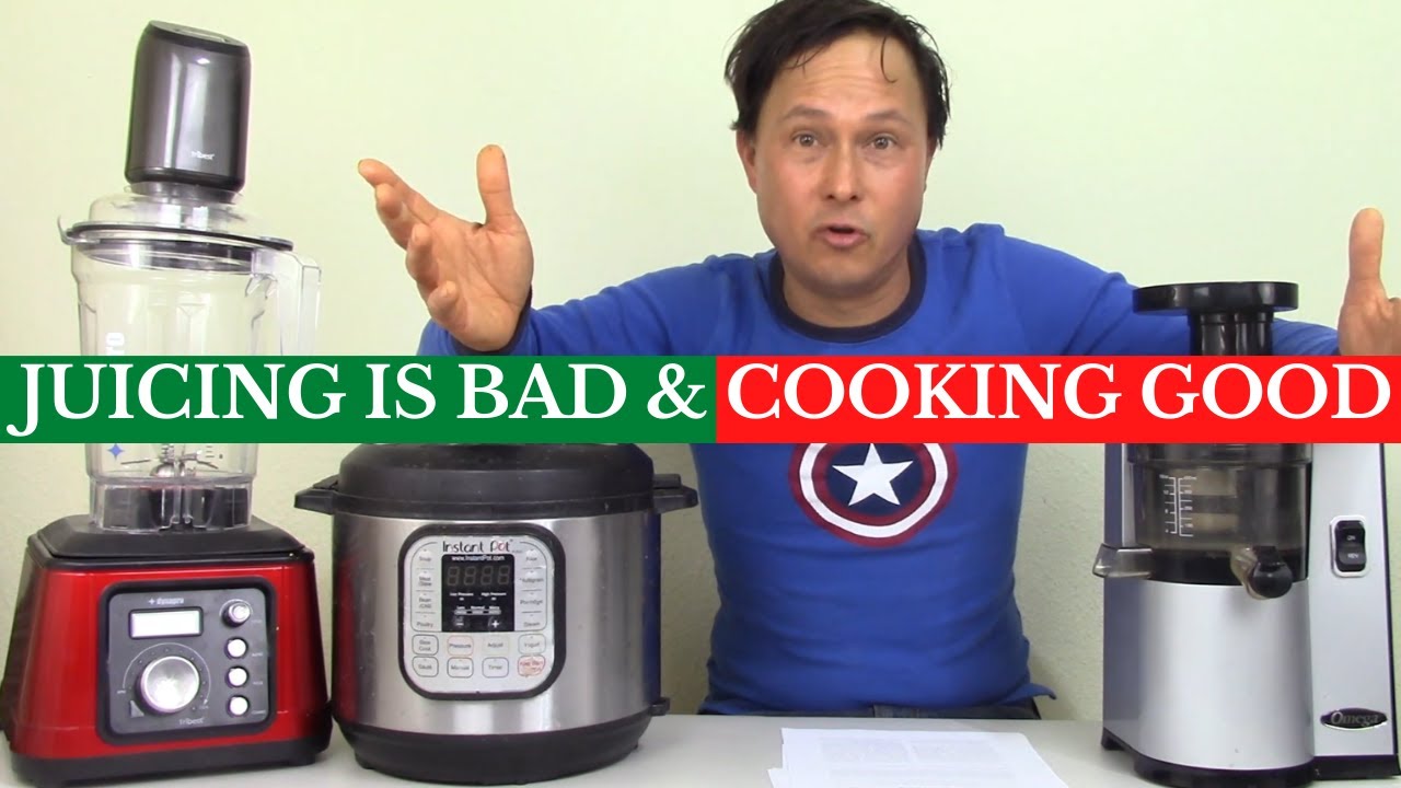 Why Juicing Is Bad But Cooking is Good? | Fiber vs Phytonutrients