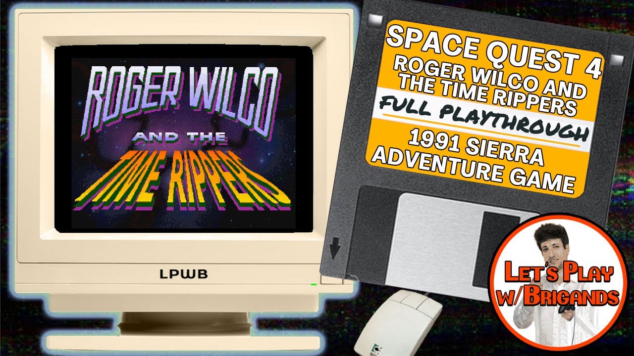 Space Quest IV Roger Wilco and the Time Rippers (Full Playthrough)