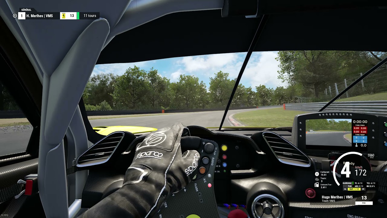 Ferrari 488 GT3 Evo Hotlap 1'22