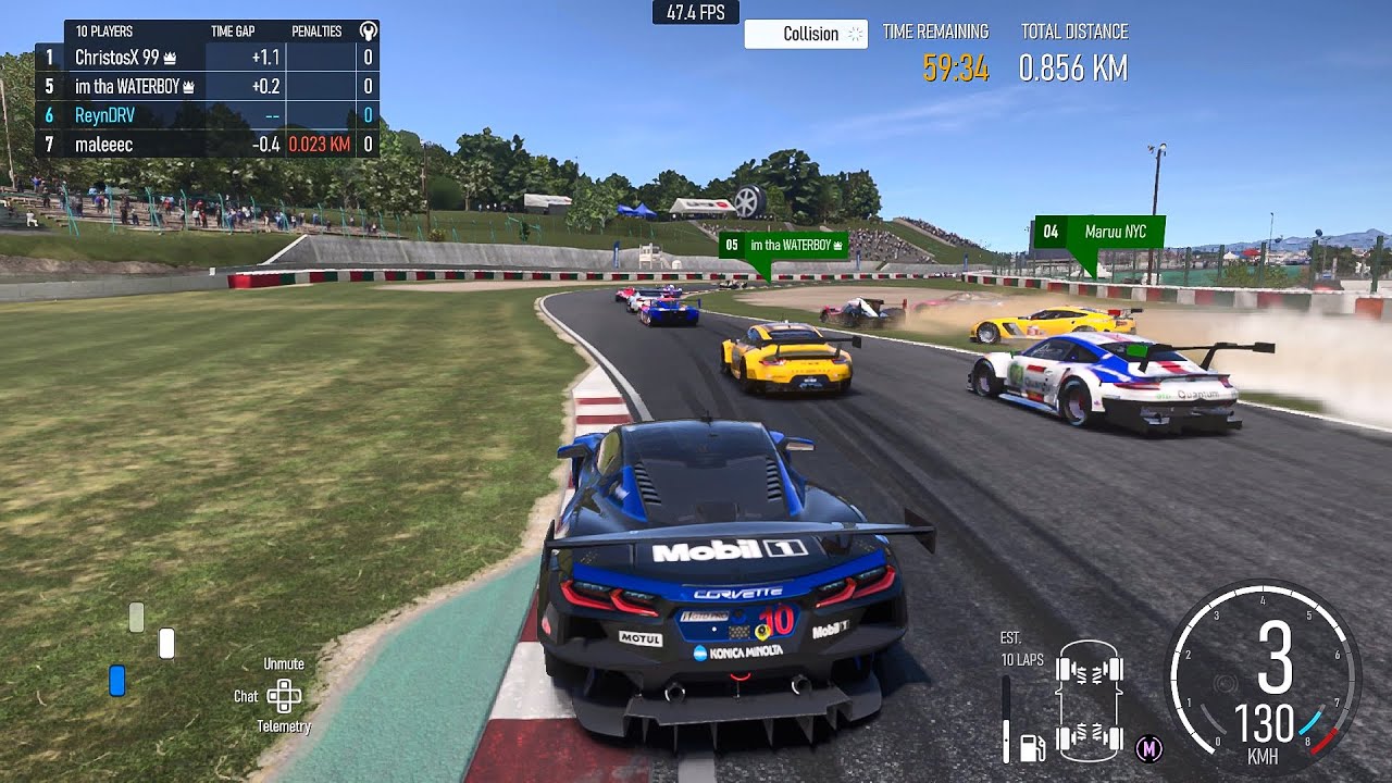 Having a Peaceful Race in Multi-Class Endurance (Forza Motorsport)