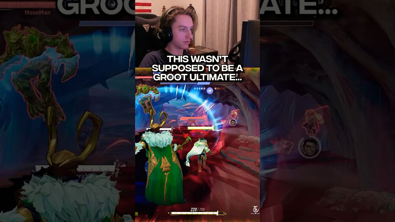 This Wasn't Supposed To Be A Groot Ultimate... #marvelrivals #loki #groot