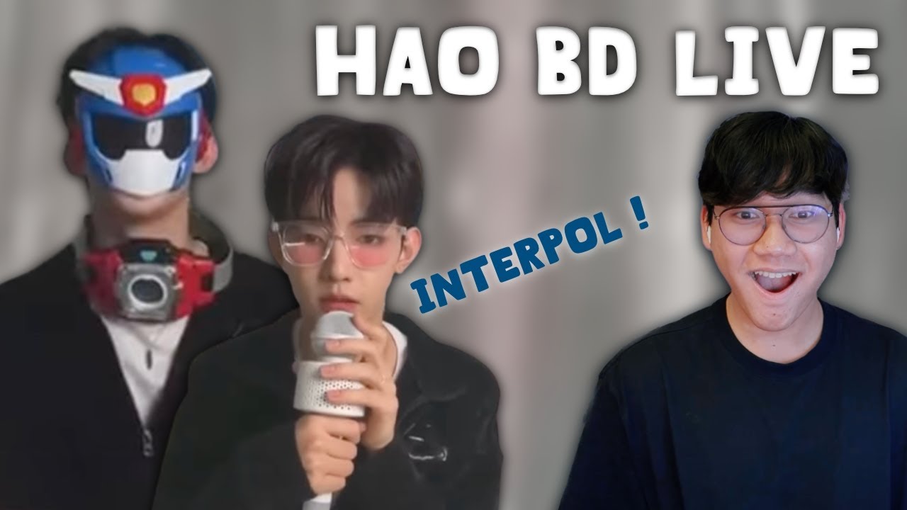 [REACTION] HAO 23rd BIRTHDAY LIVE // MOST CHAOTIC LIVE EVER 😭