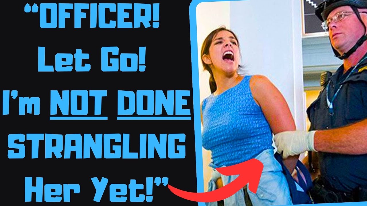 r/IDontWorkHereLady - Psycho Karen CHOKES ME For Disobeying Her! Forgets About Cameras!