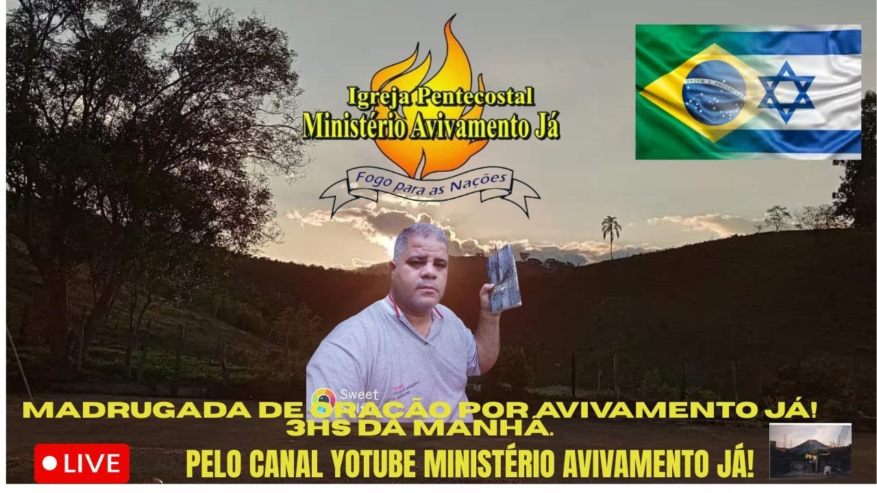 ORAÇÃO E AVIVAMETO NA MADRUGADA COM O BISPO EDSON CAMPOS