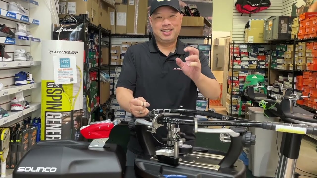 SOLINCO MAKES A STRINGING MACHINE???  SOLINCO MAKES A STRINGING MACHINE!!!  CHECK IT OUT!