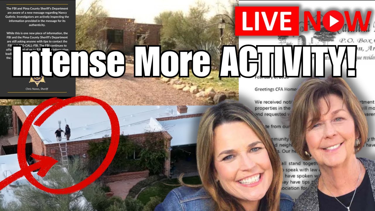 Savannah Guthrie Mom Nancy Guthrie MORE INTENSE FINDS INFO (POSSIBLE SUSPECT? )