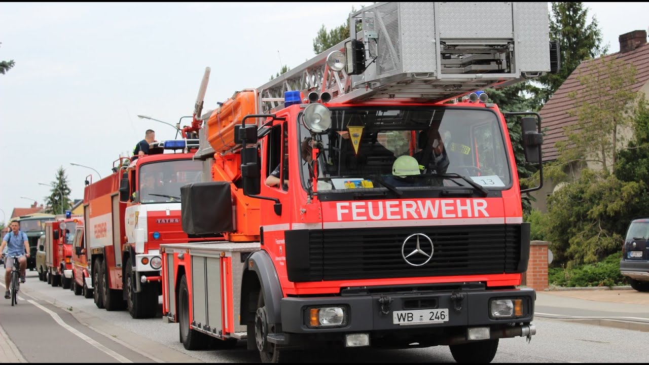 130 Jahre Freiwillige Feuerwehr Mühlanger - Festumzug (HD)