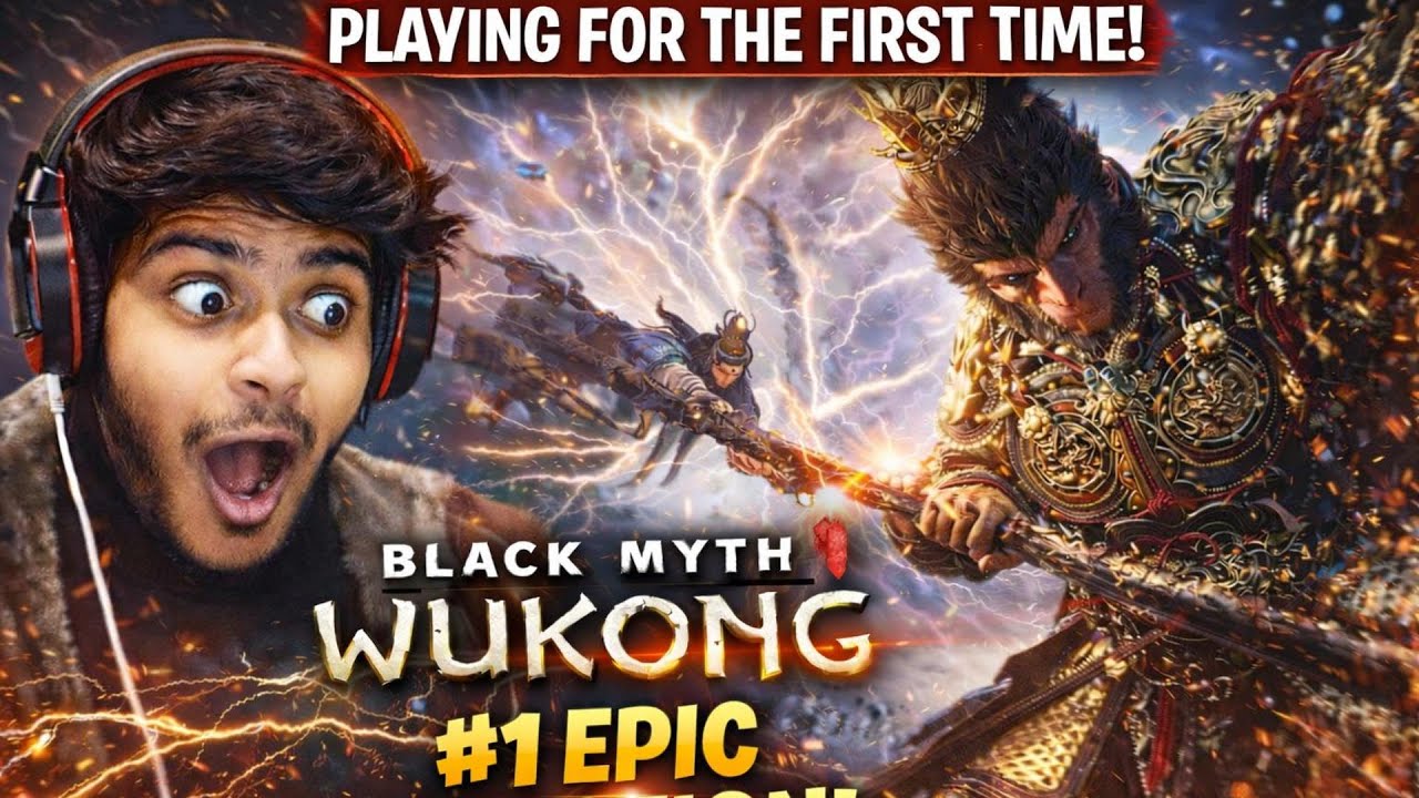 1️⃣ I Was NOT Ready for This… 😱 | Black Myth Wukong FIRST TIME Gameplay #1