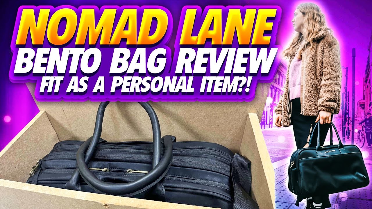 ОБЗОР СУМКИ NOMAD LANE BENTO BAG V4: Лучшая сумка для личных вещей?!