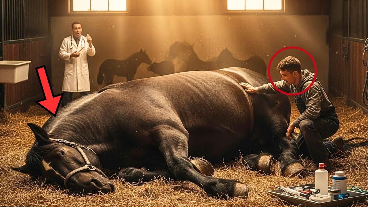 This Giant Mare Was Scheduled To Be Put Down... Then Doctors Saw What Was Inside Her