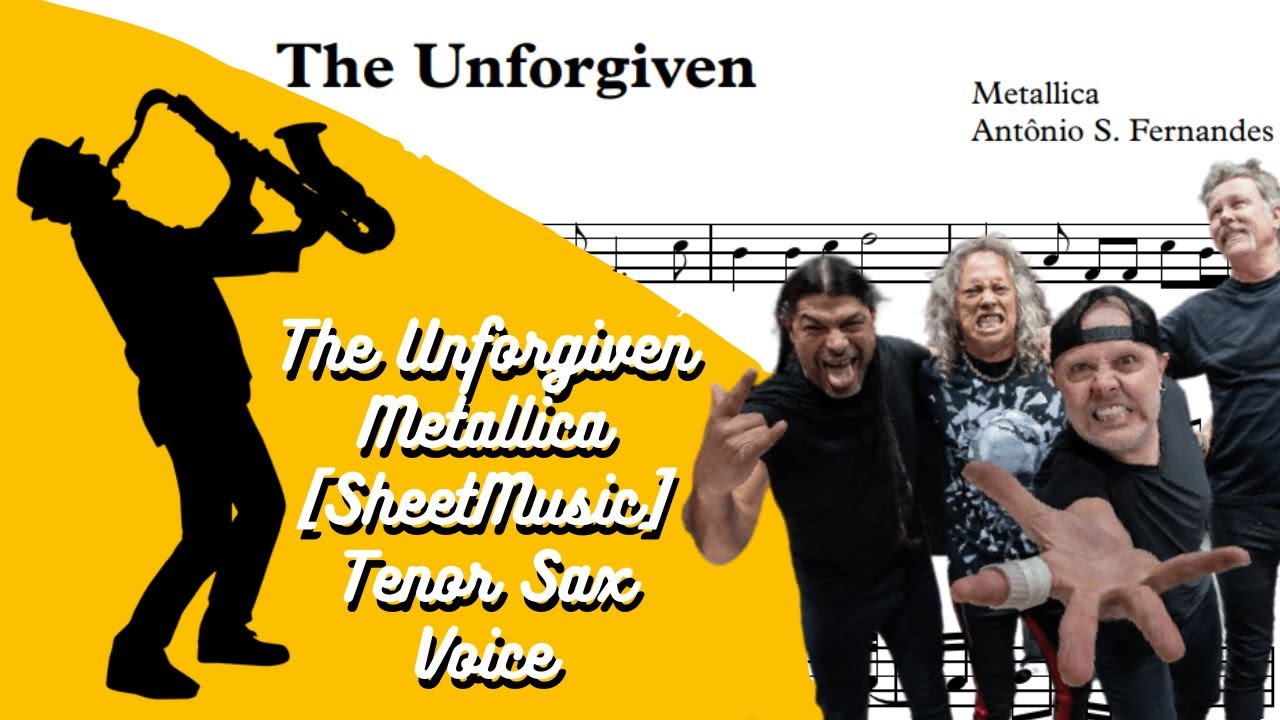 The Unforgiven Metallica [Sheet Music] Voice Tenor Sax