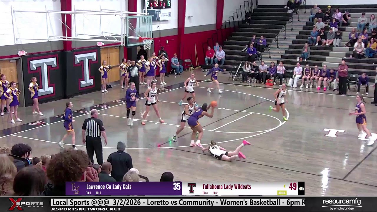 TSSAA 3A Region 6 Girls Basketball Semifinal: Lawrence Co vs. Tullahoma