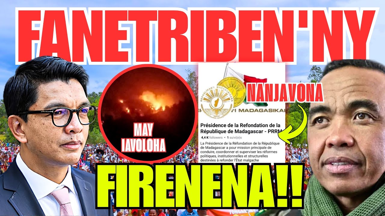 ❌MITOHY HATRANY NY ASA RATSIN'I RAJOELINA SY NY FORONGONY HAMOTEHANA NY MALAGASY❌❗