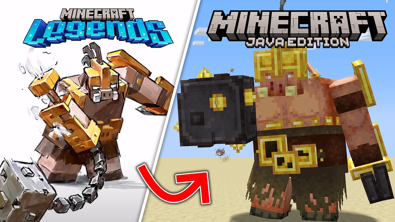Bringing Minecraft Legends to Minecraft