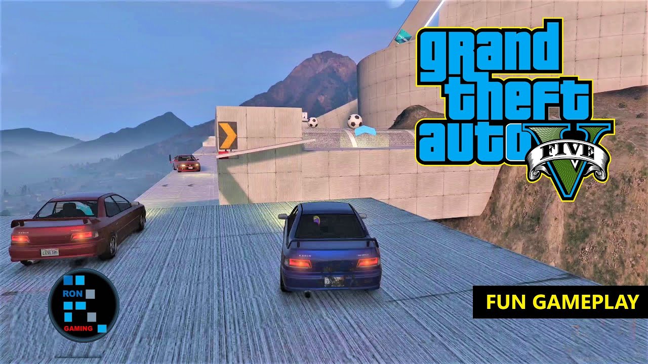 GTA V | AirGermany Parkour Fun Gameplay
