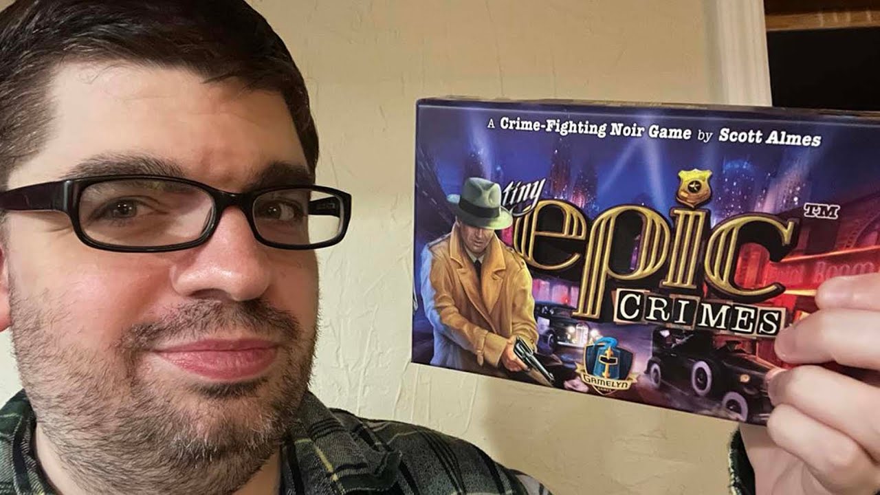 DGA Plays Board Games: Tiny Epic Crimes - Solo Playthrough