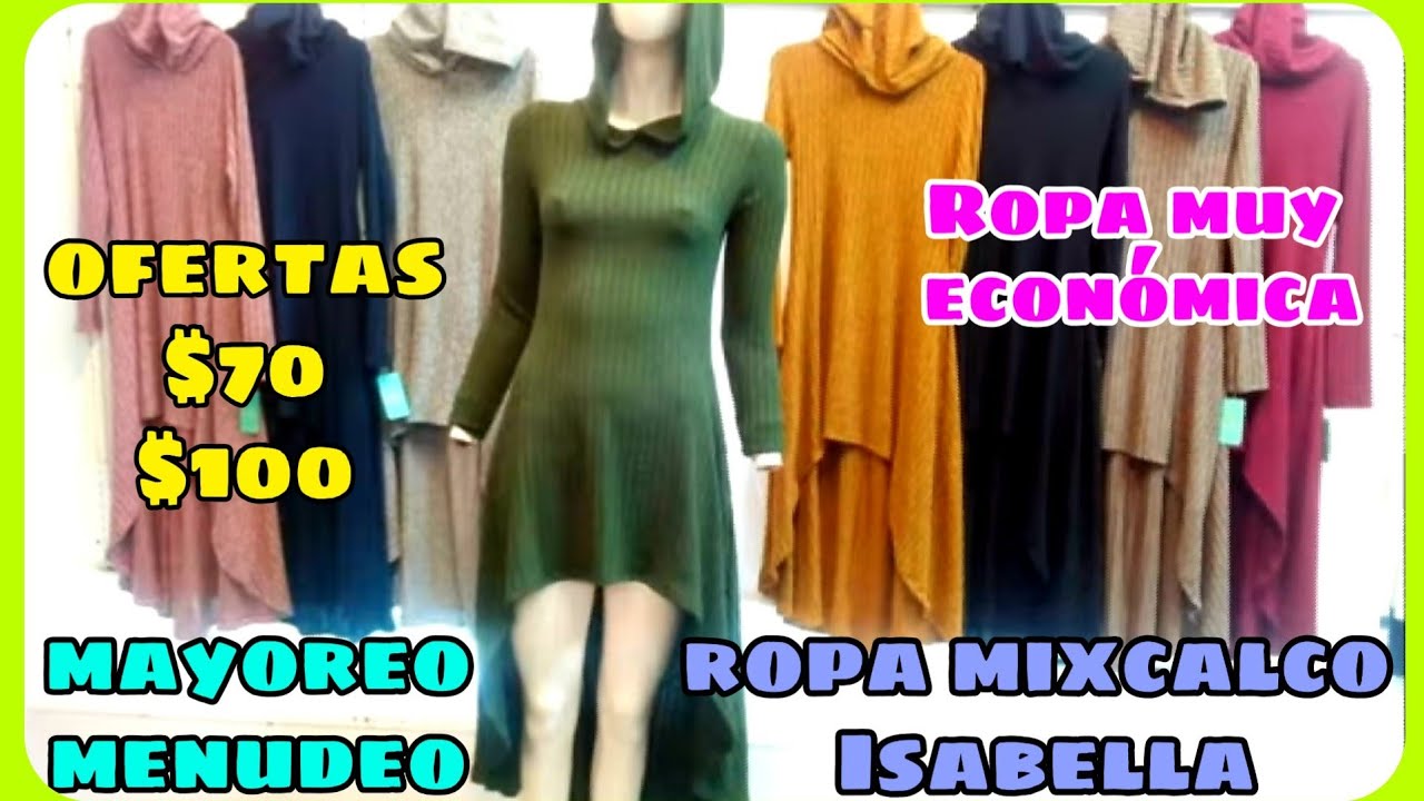 #mixcalco Plaza Cristal, Ropa ECON&Oacute;MICA Desde $70 para ti o tu negocio.