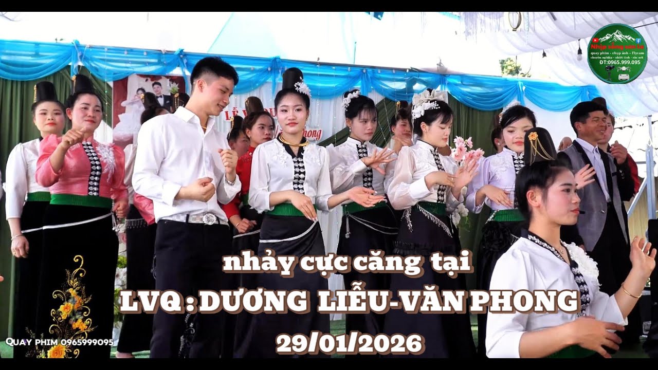 nhảy cực căng tại LVQ : DƯƠNG LIỄU - VĂN PHONG 29/01/2026 bản mỏ xã mường hung