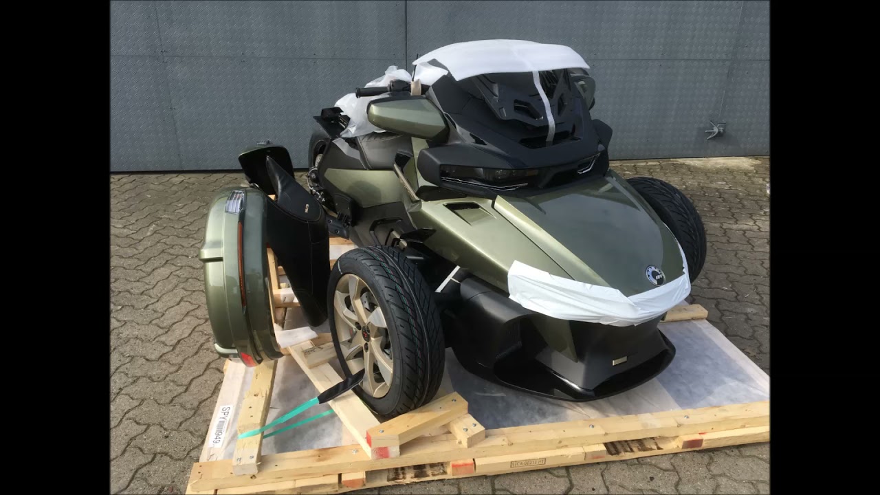 Can-Am Spyder RT-LTD 1330 SE6 Sea-to-Sky MJ 2021 Unboxing