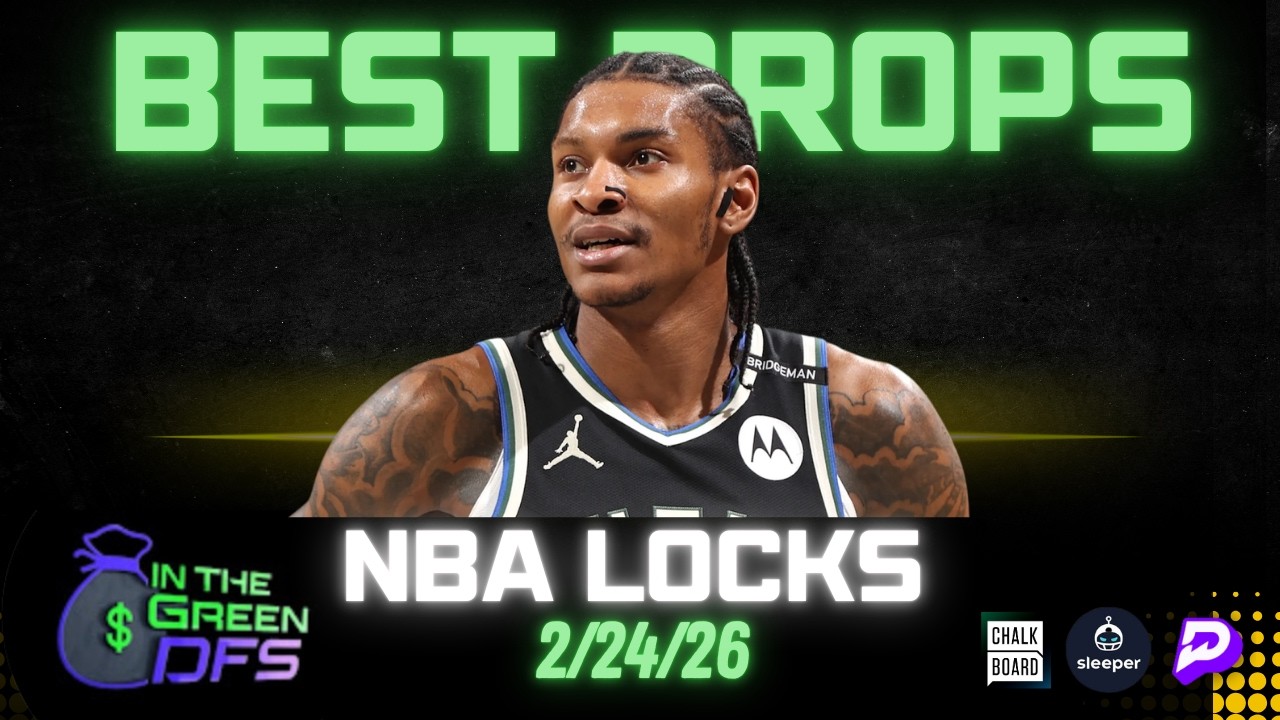 BEST NBA PROPS TODAY | BEST 5 BETS | TUESDAY 2/24/26 | BONUS BET 🔥