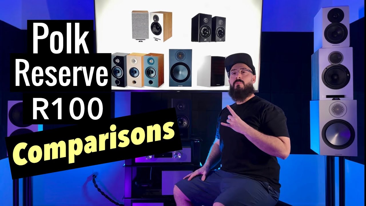 Polk Reserve R100 vs Elac DBR62 & Monitor Audio Bronze 100.  Can the little Polk compete?