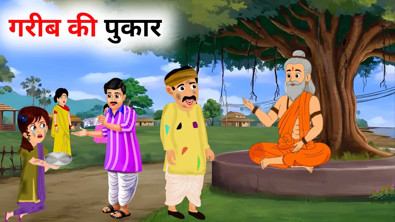 गरीब के पुकार| हिन्दी कहानी | GARIB KE PUKAR | Hindi Story | Cartoon Story | Moral Stories | Kahani