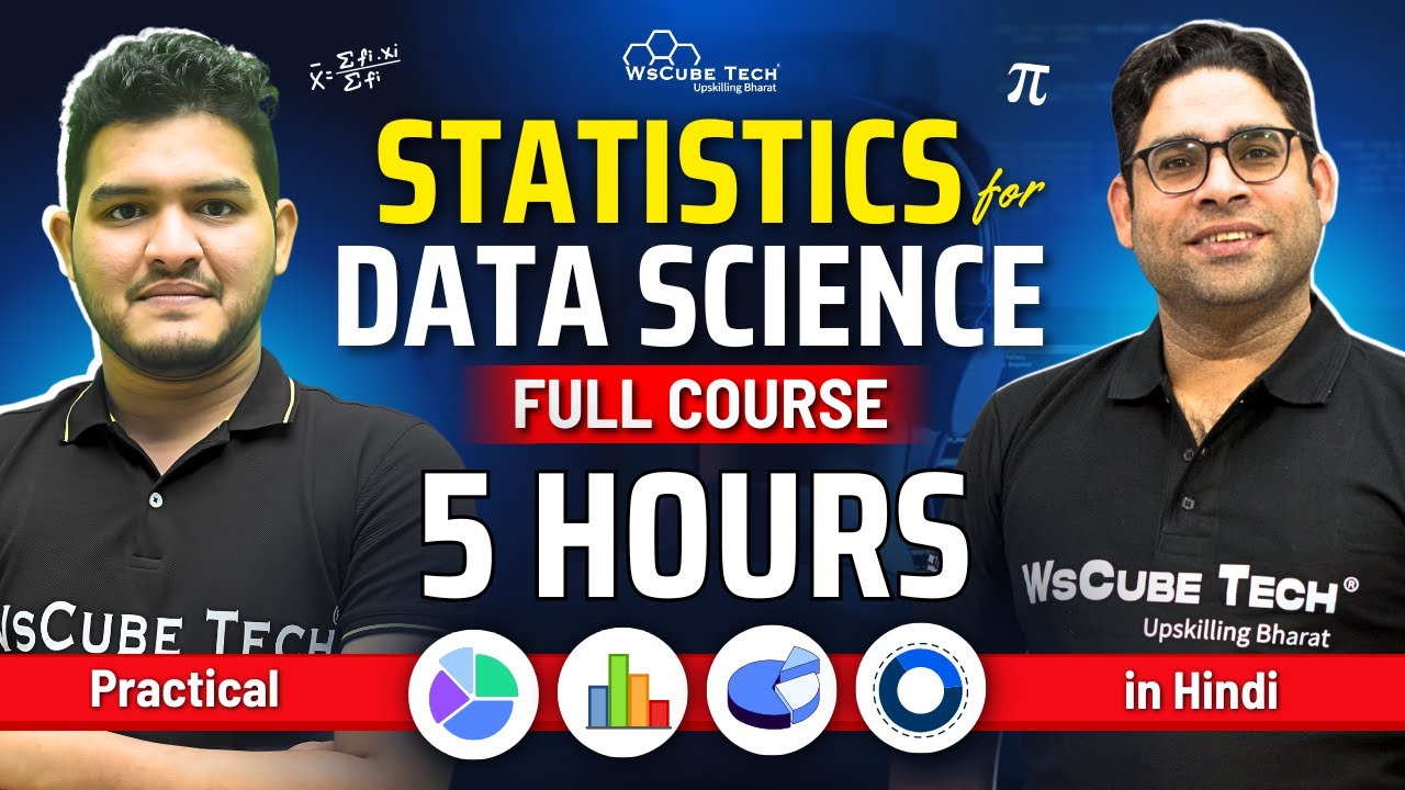 Statistics for Data Science: Full Course for Beginners in 5 Hours | Probability and Statistics 2026